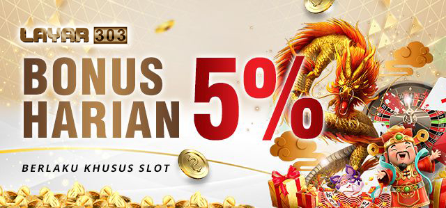 BONUS HARIAN 5%