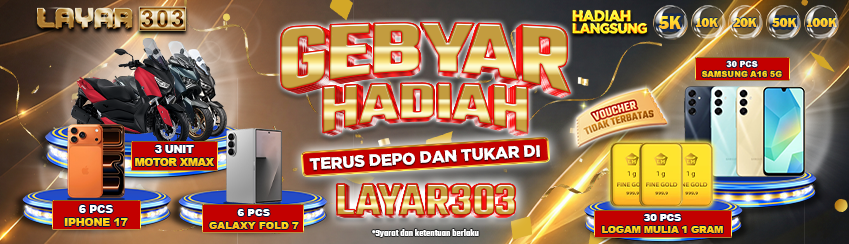 GEBYAR HADIAH LAYAR303